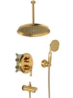 شیرتوکار حمام مدل زیگموند طلا