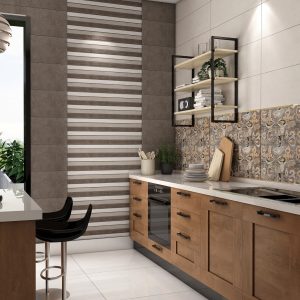کاشی دیوار برند فخار مدل NOLAN 30x90
