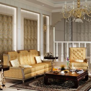 کاشی دیوار تبریز مدل ۷۵×۲۵ رزا 2