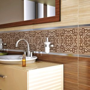 کاشی دیوار زيماک مدل 75×25 میدو