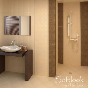 کاشی دیوار هرمس تبریز مدل 50×20 سافت لوک