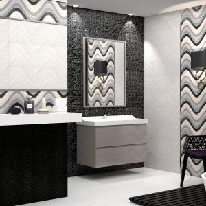 کاشی دیوار هرمس تبریز مدل 75×25 بیانکو