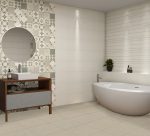 کاشی دیوار هرمس تبریز مدل 90×30 میلنا بژ 1