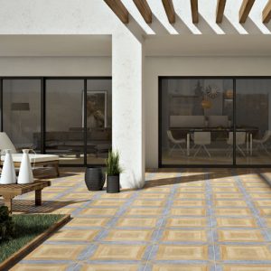 کاشی پرسلان لعابدار زیماک مدل 6۰×6۰ آرت وود