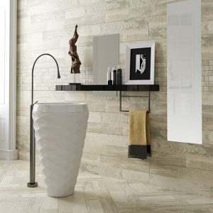 کاشی کف هرمس تبریز مدل 100×25 آندوراس سفید