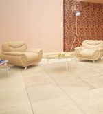 کاشی کف هرمس تبریز مدل 6۰×6۰ رومانزا بژ