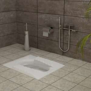 توالت ایرانی گلسار مدل مارانتا