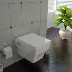 توالت فرنگی گلسار مدل وال هنگ آستر