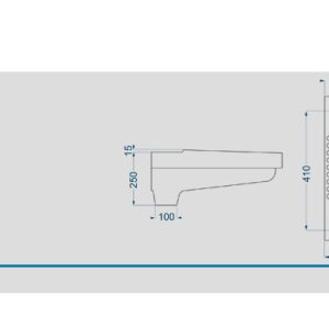 توالت ایرانی گلسار مدل نیلوفر