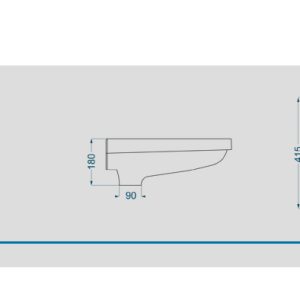 توالت ایرانی گلسار مدل پارمیس 18