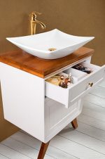 کابینت روشویی لوتوس مدل آرت دکو VIENA