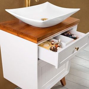 کابینت روشویی لوتوس مدل آرت دکو VIENA