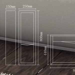 کابینت روشویی لوتوس مدل مدرن PAULA