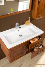 کابینت روشویی لوتوس مدل چوبی HAWAII