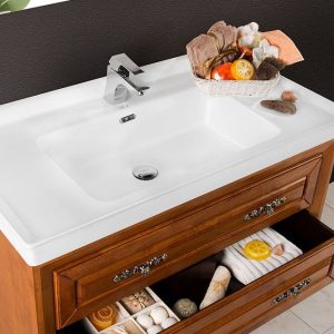 کابینت روشویی لوتوس مدل چوبی LOGAN